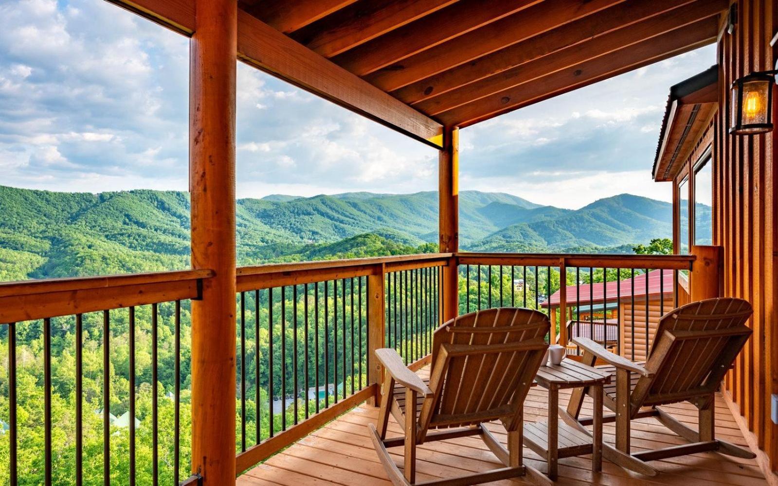 Grand Mountain View Villa Pigeon Forge Bagian luar foto