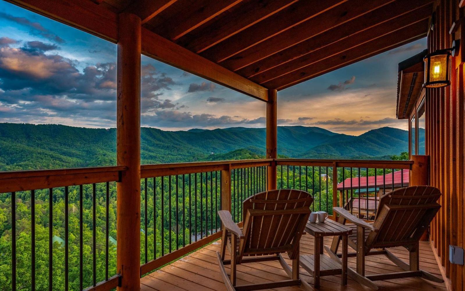 Grand Mountain View Villa Pigeon Forge Bagian luar foto