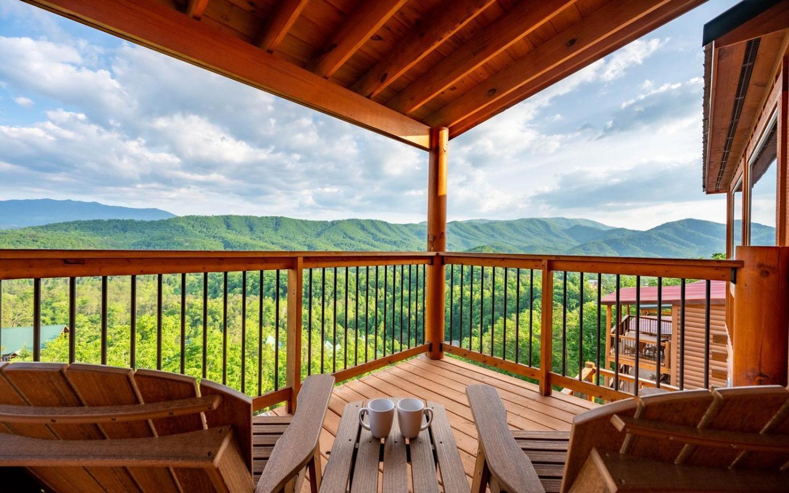 Grand Mountain View Villa Pigeon Forge Bagian luar foto