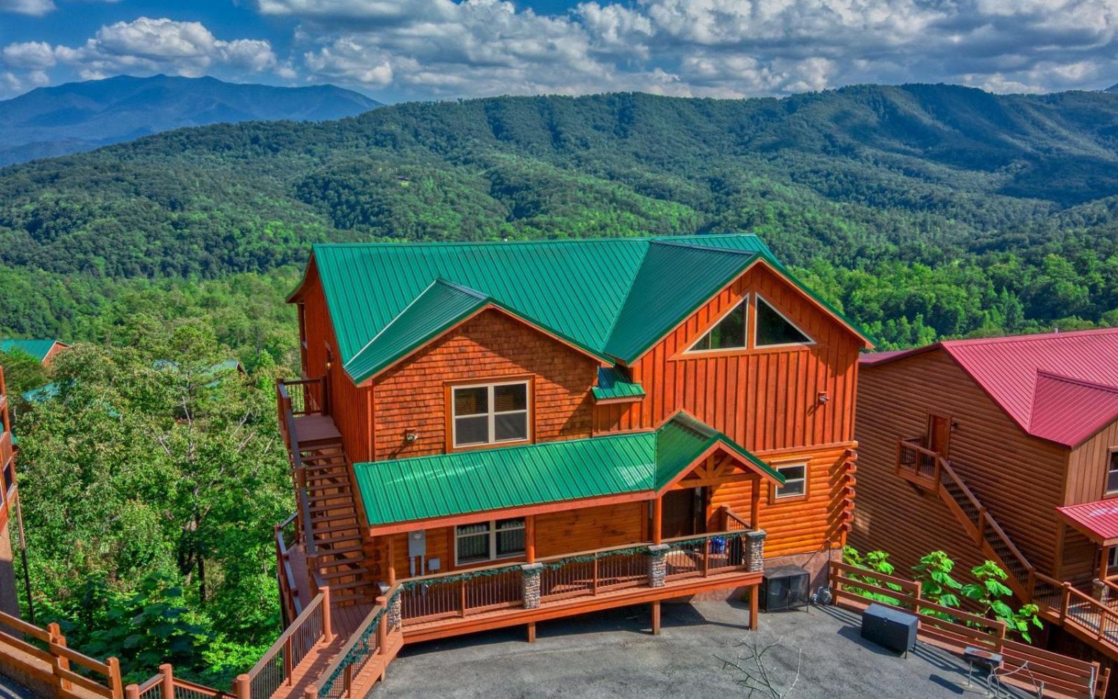 Grand Mountain View Villa Pigeon Forge Bagian luar foto