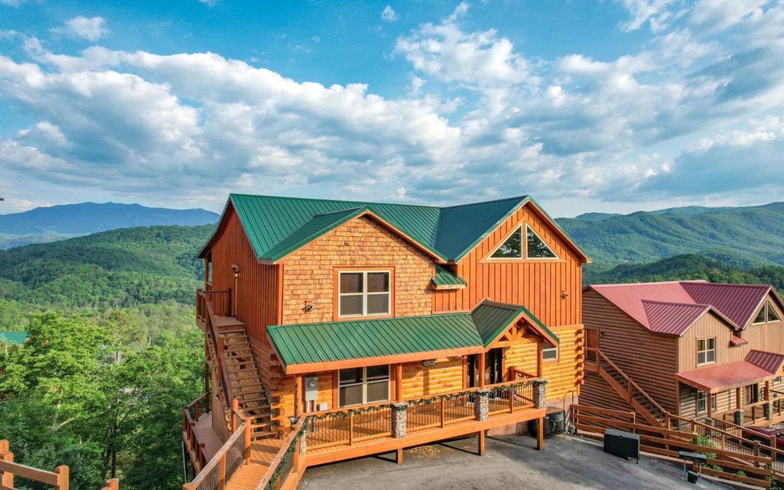 Grand Mountain View Villa Pigeon Forge Bagian luar foto