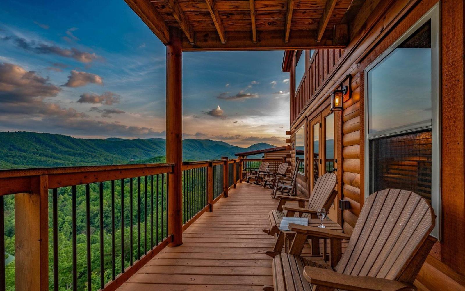 Grand Mountain View Villa Pigeon Forge Bagian luar foto